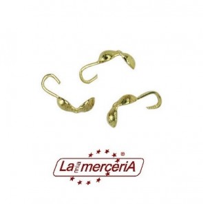 CHIUSURA CON TERMINALE 3,6mm COL.ORO