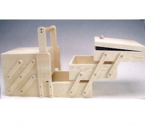 PORTALAVORO IN LEGNO 39x18cm