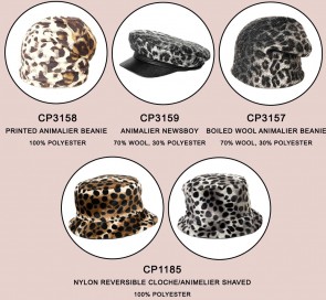 CP1185 BERRETTO REVERSIBILE ANiMALIER