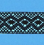 126 PIZZO COTONE NERO H-30mm (10)