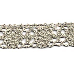 3493/PG  PIZZO COTONE ECRU 27mm (20)