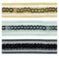 724016 PASSAM. ELAS.PAILLETTES 12mm (20)