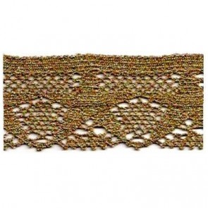 C481 21 PIZZO LUREX LAME'ORO H-60mm (10)