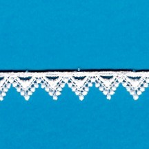 210205/03 PIZZO MACRAME' BIANCO (13,80)