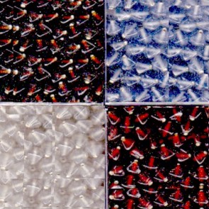 PERLA VETRO TRASPARENTE 12mm (24)