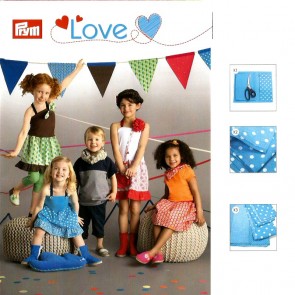 931701 PL STOFFA ASSORT. GIALL/ROSA 1set
