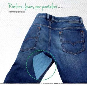 30 RINFORZI CAVALLO PER JEANS