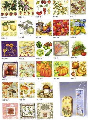 TOVAGLIOLI DECOUPAGE 33x33 20pz