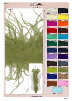 47106 BOA PIUME STRUZZO 30g x2yd