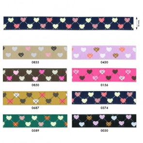 54454.16 NASTRO GROSGRAIN CUORI (22,85)