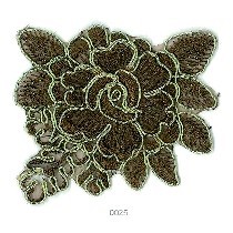 654030 APPLICAZ. FIORE SOTAS-LAME'