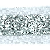 981004 PASSAM. ORGANZA PAILLETTES H.65mm