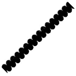 700244 PASSAMANERIA ELASTICIZZATA 11mm