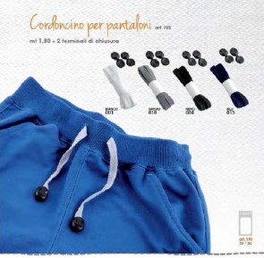 193 CORDONCINO TRECCIATO COULISSE